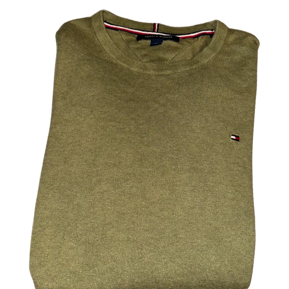 TOMMY HILFIGER Cashmere blend Crew Neck Sweater | Vintage | 90s